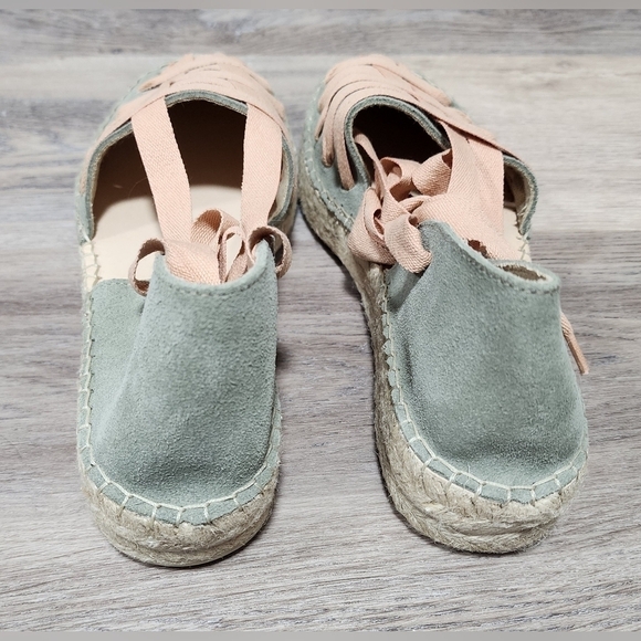 Free People Heat Wave Wrap Espadrilles Size 8 New In Box - Picture 6 of 11